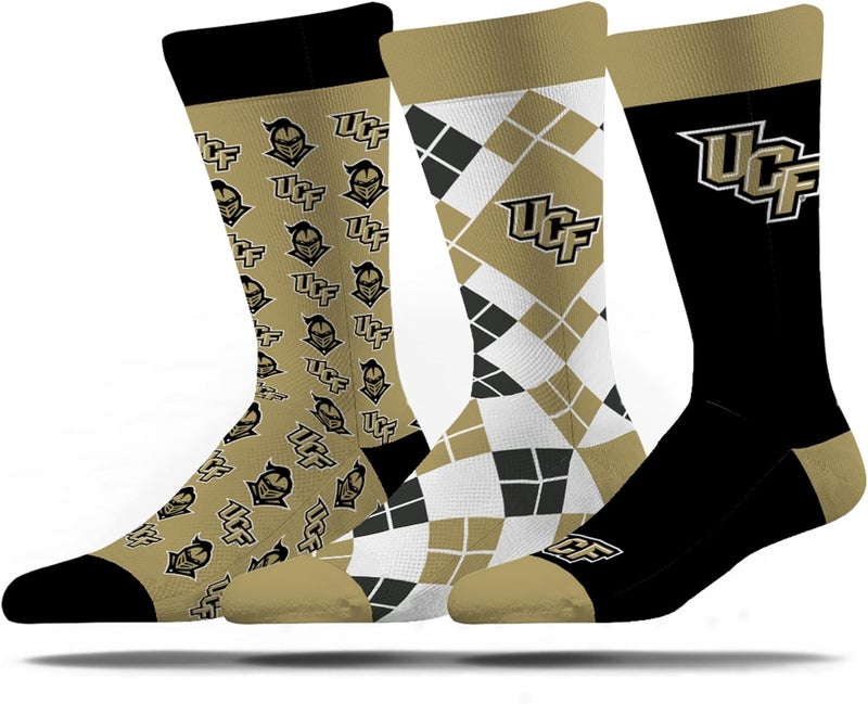 Strideline Store Mens NCAA Dress Socks- The Executive 3 Pack-One Size Fits Most - Image 1